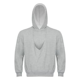 Mens Kangaroo Hoodie for Dad and Baby Carrier Solid Color Front Large Pouch Hooded Sweatshirt Casual Long Sleeve Pullover Top
