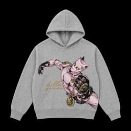 Anime JoJo Graphic Hoodies Vintage Retro Print Oversized Pullover Men Women Hip Hop Y2K Street Style Fans Merch Sweatshirts