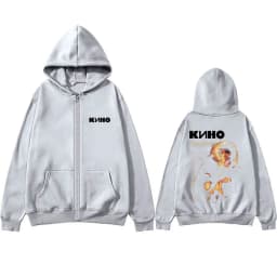 Legendary Russia Rock Band Kino Viktor Tsoi Face Graphic Zipper Hoodie Men Women Oversized Vintage Zip Up Jacket Male Streetwear