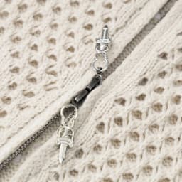 FEWQ American Style Dark Hooded Zipper Men's Knitted Sweater Casual Hook Flower Hollow Sweater 2026 Autumn New 24W3799