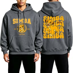 Men Anime Autumn And Winter The Lion King Simba Cartoon Sportswear Women Pullover 2026 New Couple Casual Hoodie ﻿