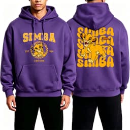 Men Anime Autumn And Winter The Lion King Simba Cartoon Sportswear Women Pullover 2026 New Couple Casual Hoodie ﻿