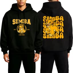 Men Anime Autumn And Winter The Lion King Simba Cartoon Sportswear Women Pullover 2026 New Couple Casual Hoodie ﻿