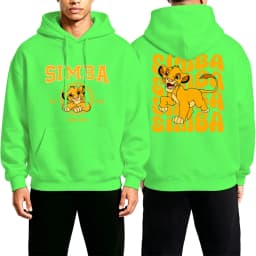 Men Anime Autumn And Winter The Lion King Simba Cartoon Sportswear Women Pullover 2026 New Couple Casual Hoodie ﻿