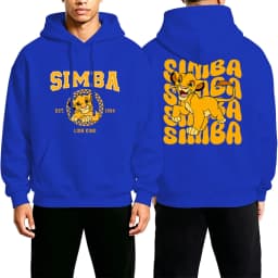 Men Anime Autumn And Winter The Lion King Simba Cartoon Sportswear Women Pullover 2026 New Couple Casual Hoodie ﻿