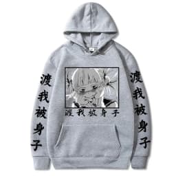 Himiko Toga My Hero Academia Graphic Hoodies Vintage Oversized Hooded Sweatshirt Long Sleeves Cotton Hoodie Men Women Clothes