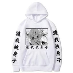 Himiko Toga My Hero Academia Graphic Hoodies Vintage Oversized Hooded Sweatshirt Long Sleeves Cotton Hoodie Men Women Clothes