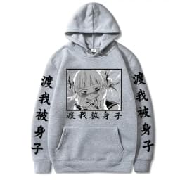 Himiko Toga My Hero Academia Graphic Hoodies Vintage Oversized Hooded Sweatshirt Long Sleeves Cotton Hoodie Men Women Clothes