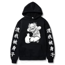 Himiko Toga My Hero Academia Graphic Hoodies Vintage Oversized Hooded Sweatshirt Long Sleeves Cotton Hoodie Men Women Clothes