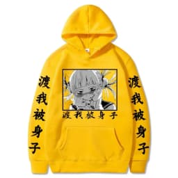Himiko Toga My Hero Academia Graphic Hoodies Vintage Oversized Hooded Sweatshirt Long Sleeves Cotton Hoodie Men Women Clothes