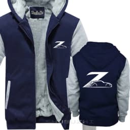 Japanese Classic Legend Car 370Z Custom black hoody cotton winter autumn New thick jacket For Men shubuzhi hoodies sbz5557