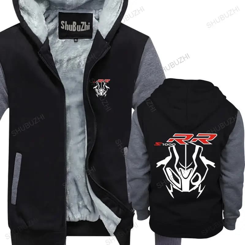 new arrived men hoodies winter S1000RR hoodies For Riding Fans Motorcycle hoodie S 1000 RR slim Fit cotton fleece jacket for man
