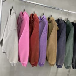 Clothing Autumn and Winter Washed Batik Old Men's Sweater Sweatpants Retro Trendy Brand Suit Men's and Women's Models