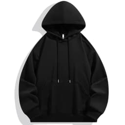 Men's 100% Cotton Hoodies Plus Size 110KG-185KG Pullover Loose Sweatshirt Comfortable Casual Black Tops Male Clothing 1XL-7XL