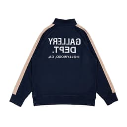 Classic American High Street Couple Hoodie Jacket Semi-Zip Casual Letter Slogan Street Style Autumn Men's Fashion Sweatshirt