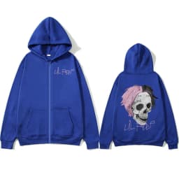 Lil Peep Cry Baby Zipper Hoodies Men Clothing Fashion Vintage Hip Hop Oversized Zip Up Sweatshirts Unisex Casual Hoodie Jackets