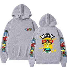 Funny Lc Waikiki Monkey Graphic Hoodie Men Women Casual Oversized Hooded Sweatshirt Men's Fashion Cartoon Pullover Hoodies Tops