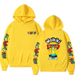 Funny Lc Waikiki Monkey Graphic Hoodie Men Women Casual Oversized Hooded Sweatshirt Men's Fashion Cartoon Pullover Hoodies Tops