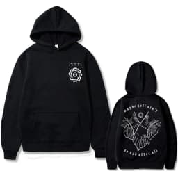 Bad Omens Band Maybe Hell Ain't So Bad Affer All Hoodie Men Women Gothic Rock Black Sweatshirt Men's Vintage Oversized Hoodies