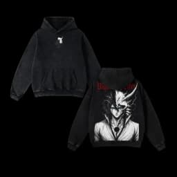 Manga Bleach Shihouin Yoruichi Printed Hooded Men Women Washed Cotton Hoodie Retro Streetwear Unisex Casual Oversized Sweatshirt