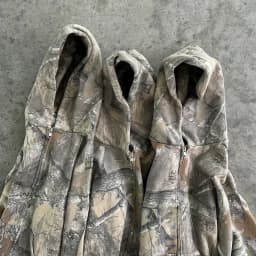 Vintage Zip Up Hoodie Men Camouflage Pattern Zipper Sweatshirt High Street Hip Hop Y2K Streetwear Oversized Unisex Camo Hoodie