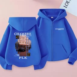Rapper PLK Chambre 140 Album Graphic Zipper Hoodie Men Women Hip Hop Fashion Pop Music Zip Up Jacket Coat Male Oversized Hoodies