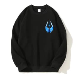 Harajuku Oversized Streetwear Pullover Men's Hoodies Bright Side Graphic Print Hooded Sweatshirt Hip Hop Aesthetic Tops Goth Y2k