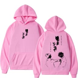 Anime Jujutsu Kaisen Gojo Satoru Geto Suguru Hoodie Men Women Retro Popular Classic Tracksuit Fleece Oversized Hoody Sweatshirt
