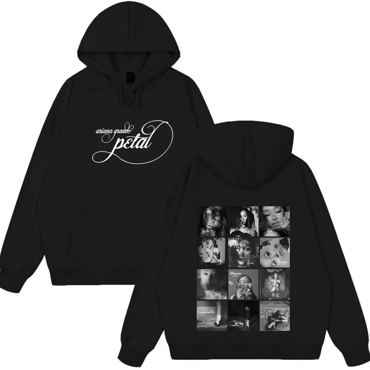 Ariana Grande Petal Album Tour 2026 Graphic Hoodie Men Women Fashion Sweatshirt Loose Winter Casual Vintage Pullover Fan Gifts