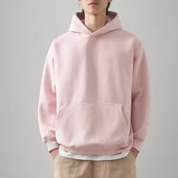 DUKEEN 460gsm Men's Hooded Sweatshirt 2025 Autumn and Winter Fashion Solid Color Long Sleeve Fleece Sports Basic Outerwear