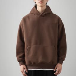 DUKEEN 460gsm Men's Hooded Sweatshirt 2025 Autumn and Winter Fashion Solid Color Long Sleeve Fleece Sports Basic Outerwear