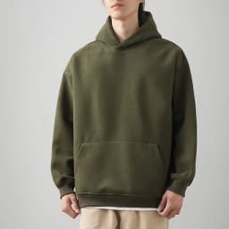DUKEEN 460gsm Men's Hooded Sweatshirt 2025 Autumn and Winter Fashion Solid Color Long Sleeve Fleece Sports Basic Outerwear