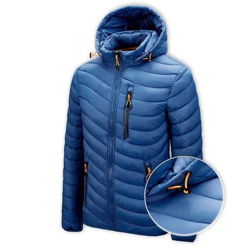 New Autumn Winter Mens Jacket Thicken Jackets Men Coat Men Hooded Windbreak Outwear Oversize 6XL Hoodies Jacket Parkas
