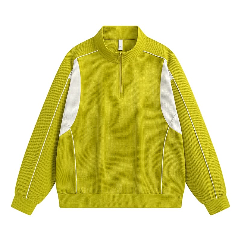Spring and Autumn fashion solid color sports fitness running breathable pullover sweatshirt men's casual loose high quality top