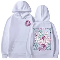 Anime JoJo Bizarre Adventure Hoodies Kira Yoshikage Killer Queen Sweatshirts Men Women Clothing Fashion Casual Comfort Pullovers