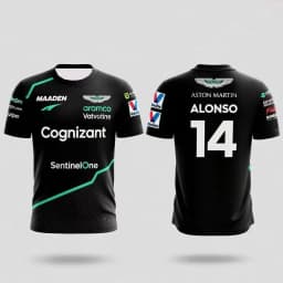 Short Sleeved T-shirt Aston Martin Racing Suit Quick Drying Breathable Motorcycle Fashion Personality Street Trend T-shirt