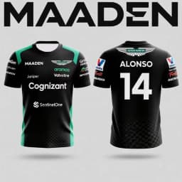 Short Sleeved T-shirt Aston Martin Racing Suit Quick Drying Breathable Motorcycle Fashion Personality Street Trend T-shirt