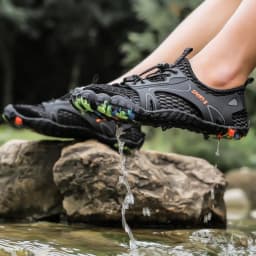 Men's Quick-Dry Breathable Aqua Shoes Men Women Couples Outdoor Beach Five Finger Swimming Hiking Wading Upstream Sneakers