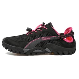 Men's Solid Color Creek Tracing Water Shoes Outdoor Beach Swimming Mountaineering Shoes Breathable Quick-Dry Aqua Shoes
