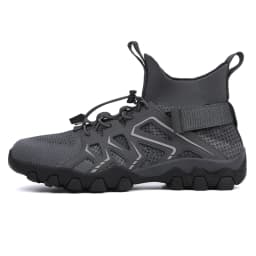 Men's Solid Color Creek Tracing Water Shoes Outdoor Beach Swimming Mountaineering Shoes Breathable Quick-Dry Aqua Shoes