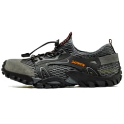 Men's Solid Color Creek Tracing Water Shoes Outdoor Beach Swimming Mountaineering Shoes Breathable Quick-Dry Aqua Shoes