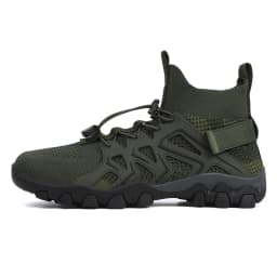 Men's Solid Color Creek Tracing Water Shoes Outdoor Beach Swimming Mountaineering Shoes Breathable Quick-Dry Aqua Shoes