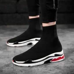 Shoes for Men Sneakers Men All Brands Tennis Loafers Shoes Tide Women Elastic Socks Shoes Fashion Casual Shoes Large 2024 Autumn