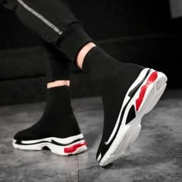 Shoes for Men Sneakers Men All Brands Tennis Loafers Shoes Tide Women Elastic Socks Shoes Fashion Casual Shoes Large 2024 Autumn