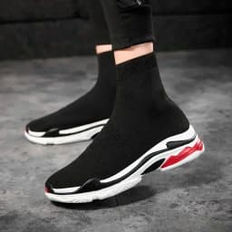 Shoes for Men Sneakers Men All Brands Tennis Loafers Shoes Tide Women Elastic Socks Shoes Fashion Casual Shoes Large 2024 Autumn