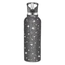 350/500/750/1000ML Bling Diamond Tumble Insulated Cup Sport Vacuum Flask Stainless Steel Large Capacity Portable Water Bottle