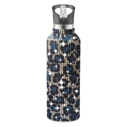 350/500/750/1000ML Bling Diamond Tumble Insulated Cup Sport Vacuum Flask Stainless Steel Large Capacity Portable Water Bottle