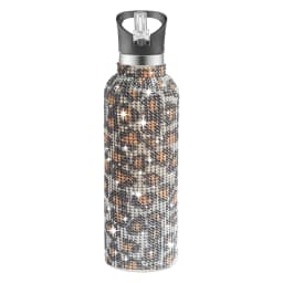 350/500/750/1000ML Bling Diamond Tumble Insulated Cup Sport Vacuum Flask Stainless Steel Large Capacity Portable Water Bottle