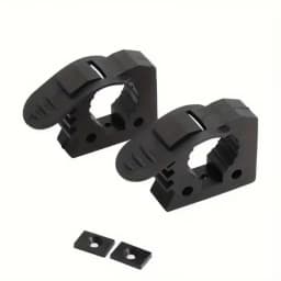 2pcs Quick Fist Clamp For Mounting Tools Equipment Rubber Clamp Ideal For Offroad Vehicles, ATV, UTV, Truck Part Accessories