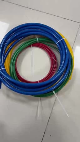 AC Copper Pipe Protector CT-205 PE Plastic Bend Tube Protection Non-Deformable Durable